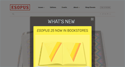 Desktop Screenshot of esopus.org